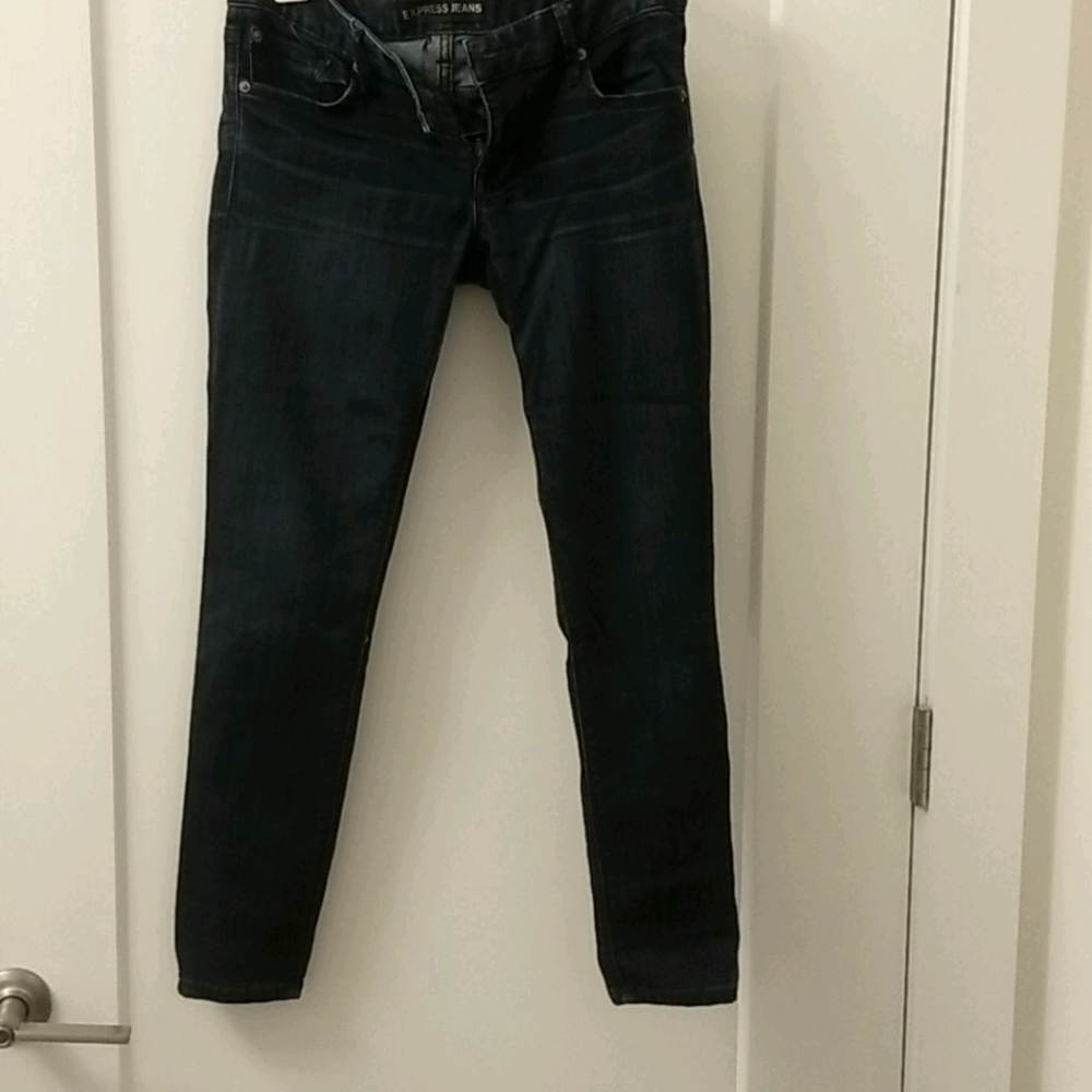 Express Stella Low Rise Legging Jeans